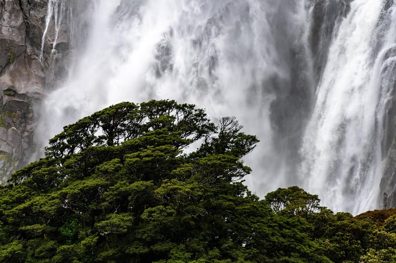 Tranquil Waterfall